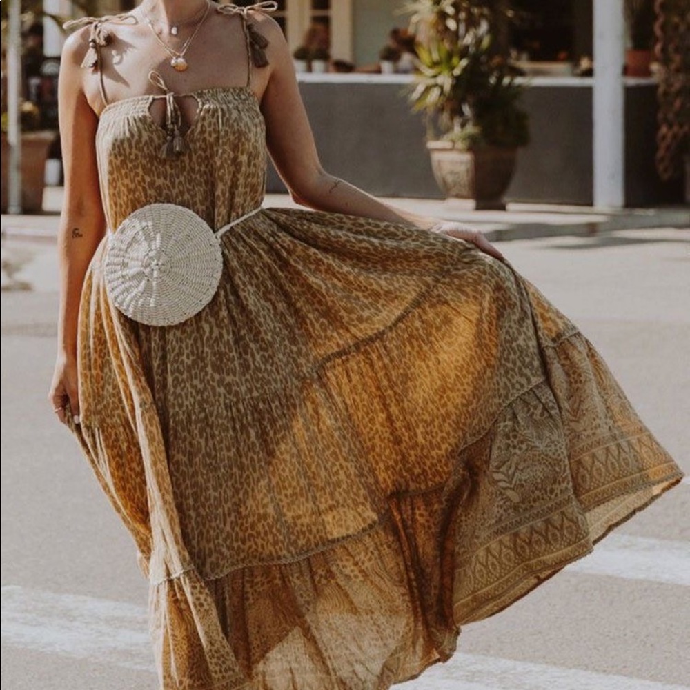 Spell Wild Thing Strappy Maxi Dress